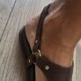 ANKO brown thong sandal Sz 8 AUS (Fit 6UK) Image 5