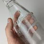 361 - Strand Dairy Vintage Collectible Decorative Clear Glass Embossed Letters Milk Bottle Image 6