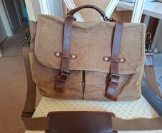 Canvas Messenger Bag