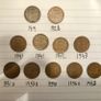 Set Of US 1 Cent Wheat Penny Coins Image 5