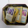 Pokemon Trading Card Game Gouging Fire tin box with bulk cards Image 2