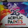 Art set .Easel, cartridge paper, acrylic paints Image 4