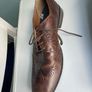 Mens Shoes Brown Size 9 Image 4