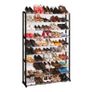 New 10 Tier Black Metal Amazing Shoe Rack Home Cabinet 50 pairs Shoes #1250 Image 3