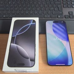 iPhone 16 Pro Max 256gb - Titanium Black