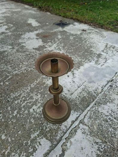 brass candle holder