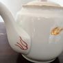 Japanese Porcelain Dragonware Tea Set with Geisha Lithopane. Image 6