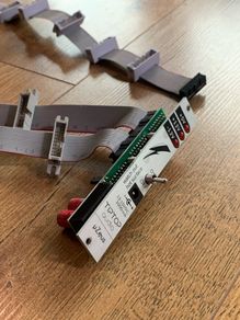 Tiptop uZeus eurorack power supply with extra flying bus board