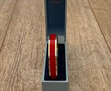 Newbridge Silverware Red and Silver Bangle