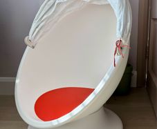 Ikea Lomsk Kids Swivel Egg Sensory Chair