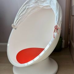 Ikea Lomsk Kids Swivel Egg Sensory Chair