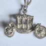 Vintage Irish Sterling Silver 14pc Charm Bracelet, Thomas O'Connor Charm Maker. Inc 1942 Pre Decimal Threepence, Dated Heart Padlock, Dublin Hallmarked Image 2