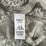 M&S grey leopard print blouse Image 6