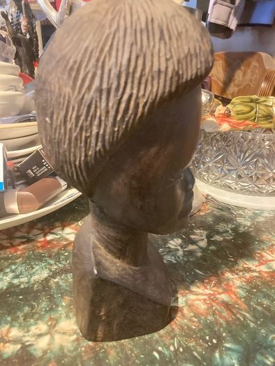 African hand craved head free postage