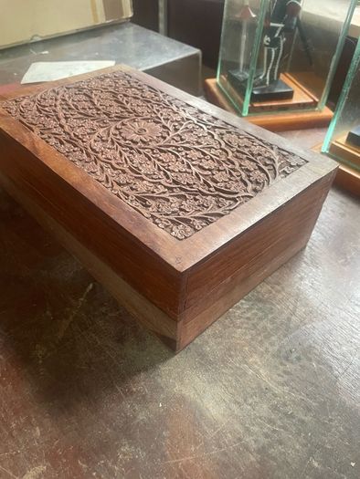 vintage wooden box