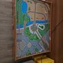 wooden activity table Image 2