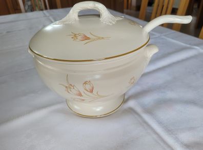 Spring bouquet large soup tureen  brand new