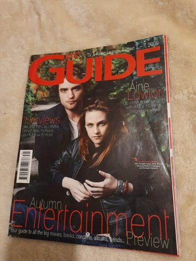RTE Guide August 2009 Twilight Cover