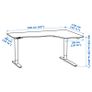 L-Shaped IKEA Desk Image 4