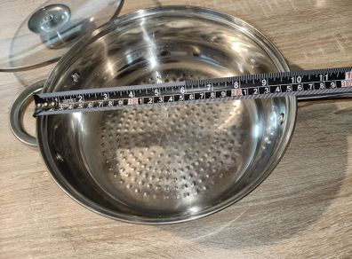 Frying Pan with Glass Lid