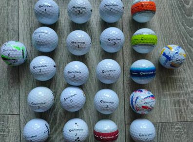 Taylor Made golf balls