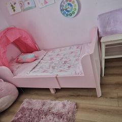 Ikea Pink Girls Bed