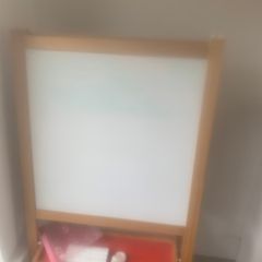 Kids drawing board with stand