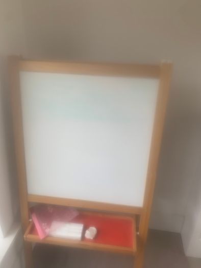 Kids drawing board with stand