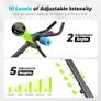 Ab Machine, Abs Workout Equipment, Adjustable Ab Trainer Machine for Abs Workout at Home Gym, Foldable, Knee Protection Image 3