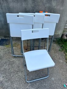 4 garden/patio chairs