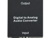 Digital Audio to Analogue Audio Converter