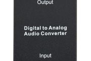 Digital Audio to Analogue Audio Converter