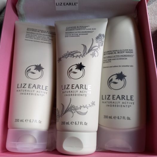 Liz Earle Cleanser, Body Wash & Body Cream Set