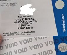 David Byrne St Anne's Park tickets