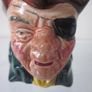 Vintage Staffs Cooper Clayton Captain Patch  , Character Small Toby Jug, Image 5