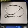 925 Vintage Sterling Silver Flat Snake Bracelet Image 10