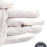 925 Vintage Sterling Silver Spinel & CZ Brooch Image 7