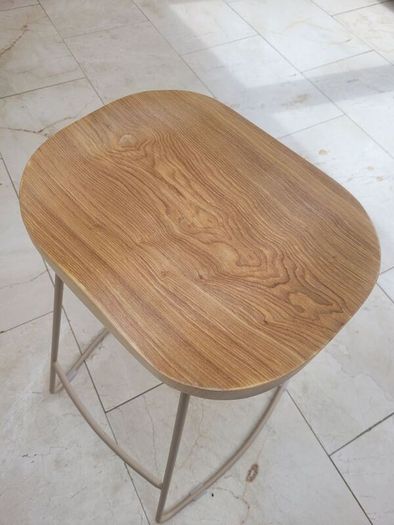 SKLUM Stool (Steel & Elm)