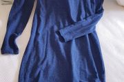 H&amp;M Navy Long Sleeve Mini Dress - Size 8