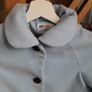 H&M coat girls size 6-7 years light blue Image 2