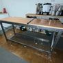Workshop Fit-Out - Blue Racking & 3 Worktables Image 5