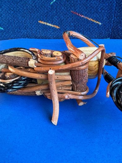 Wooden Motorcycle Desk Accessories/ Ornament