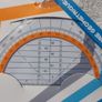 Bic Set Square with Protractor and Ruler Shatterproof - Geometry Set Home Office School College Image 5