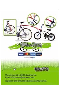 Trail-Gator Bicycle Tow Bar