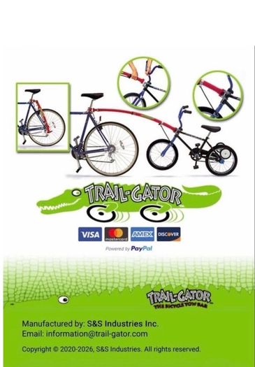 Trail-Gator Bicycle Tow Bar