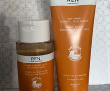REN Clean Skincare AHA Smart Renewal Body Serum and ready steady glow daily aha glow toner brand new full size