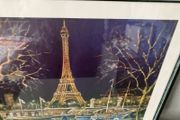 Framed Eiffel Tower Print