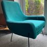 Blu Dot "Field" Lounge Chair Designer Modern w Image 2