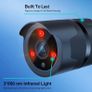 CCTV Camera Outdoor Security Camera, Wi-Fi Home Security Camera with 65ft IR Clear Night Vision, Motion Sensor/Alert, 2-Way Audio, IP66 Waterproof, Compatible with Alexa, SD Card Storage AVAILABLE IN BLACK/WHITE (FREE POSTAGE) Image 2