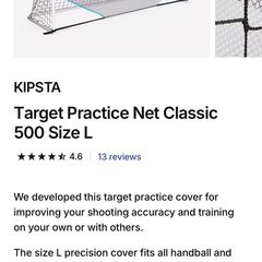 Target goal net 3/2meter